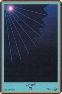 Oracle Bleu- carte la nuit