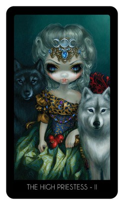 Le 78 tarot carte la papesse