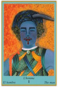 Oracle bleu: la carte l'homme