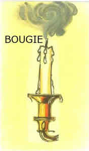 L'oracle chance: la carte la bougie