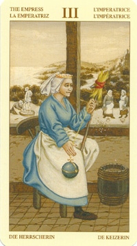 Bruegel Tarot: carte l'impératrice