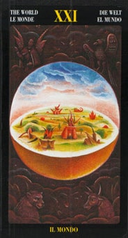 Le tarot Bosch: carte le monde