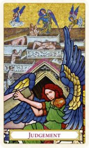 Tarot of Prague: carte le jugement