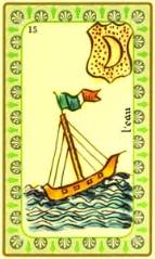 Oracle de Belline : la carte l'eau