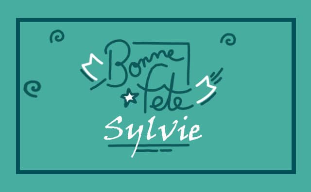 05 novembre : bonne fête Sylvie