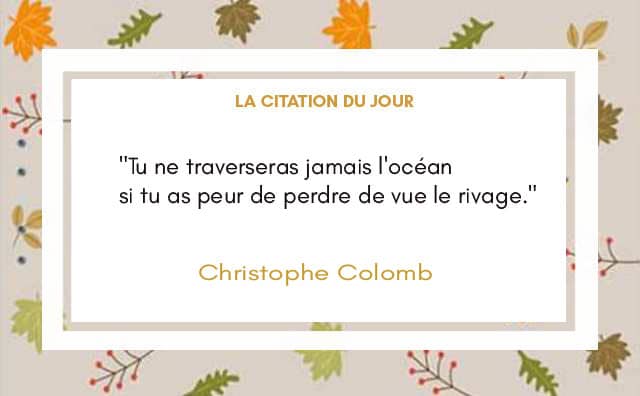 Citation du 24 novembre
