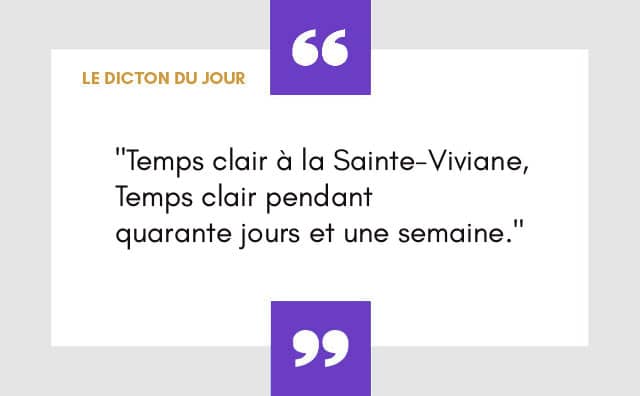 Dicton du 02 décembre