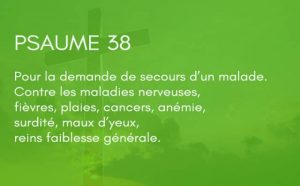 Interprétation du psaume 38 de la bible
