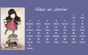 Fêtes à souhaiter en Janvier
