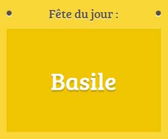 Prénom Basile fête le 02 janvier