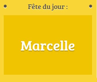 Prénom Marcelle fête le 31 Janvier