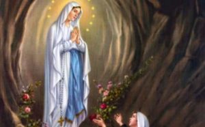 La prière miraculeuse à Notre Dame de Lourdes