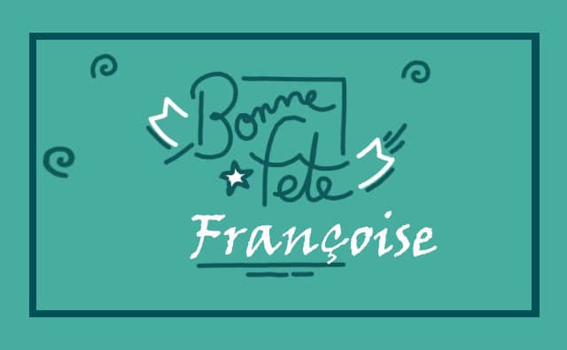 Le 09 mars Bonne Fête Françoise :