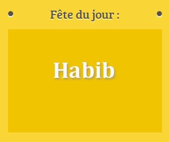 Prénom Habib fête le 27 Mars