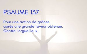 Interprétation du psaume 137 de la bible