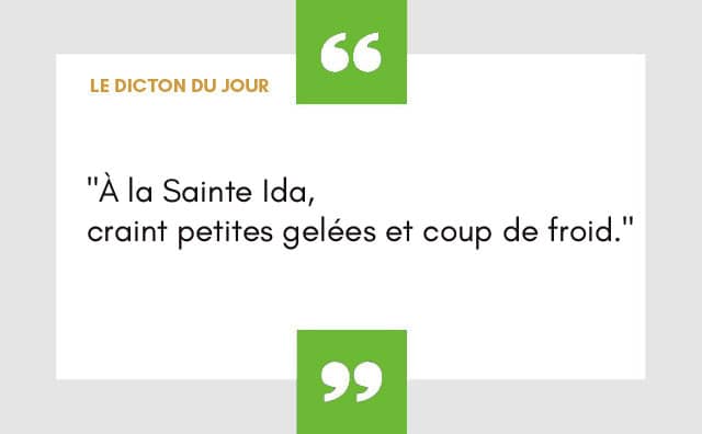 Dicton du 13 avril