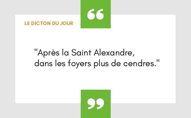 Dicton du 22 avril