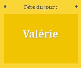 Prénom Valérie fête le 28 Avril