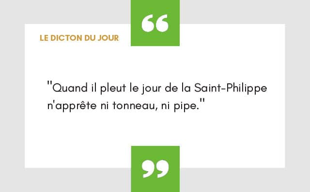 Dicton du 03 Mai