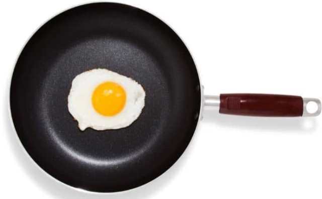 Pourquoi rêver de poêle à frire avec un oeuf au plat?