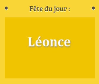 Prénom Léonce fête le 18 juin
