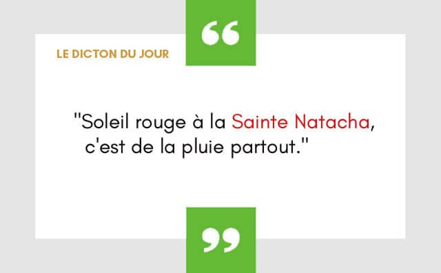 Dicton 26 Août