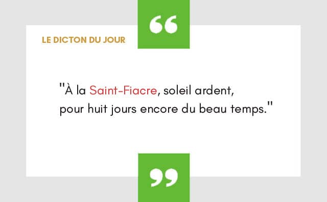 Dicton 30 Août