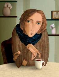 Interprétation détaillée d'un rêve d'être assis seul à table :