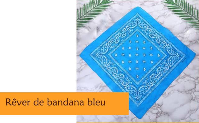 Pourquoi rêver de badana bleu ?