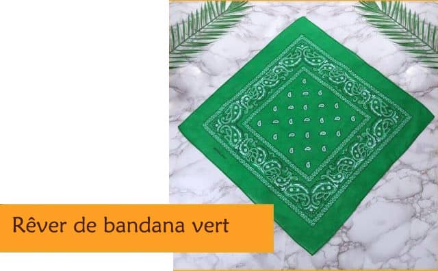 Pourquoi rêver de badana vert ?