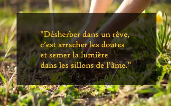 Citation : désherber