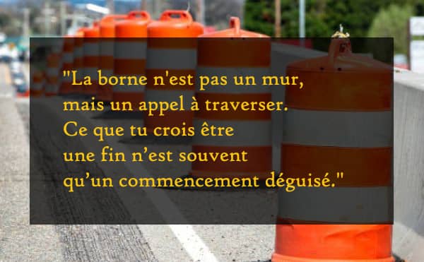 Citation : borne